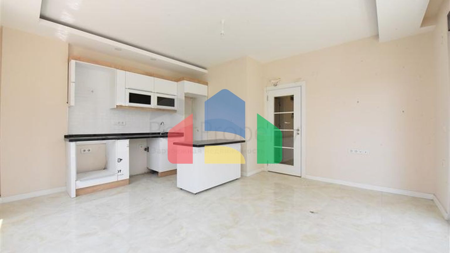 Квартира 1+1 в новом комплексе в районе Тосмур