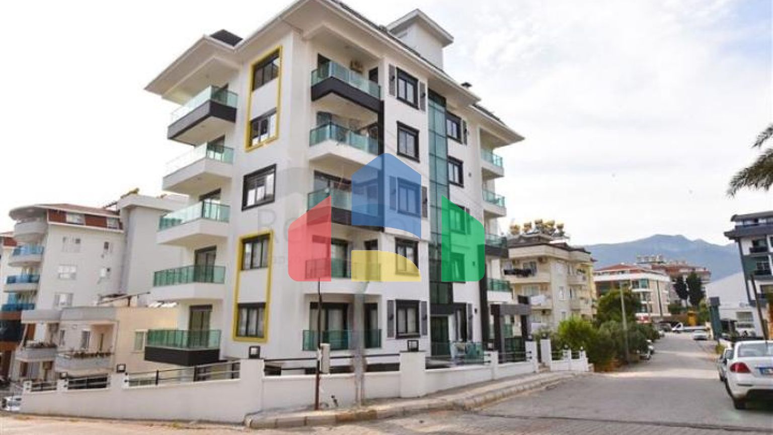 Квартира 1+1 в новом комплексе в районе Тосмур