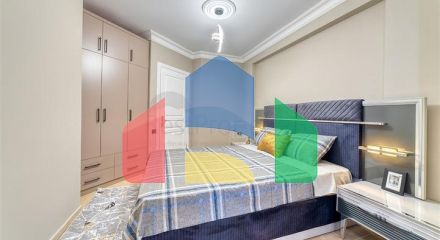 Квартира в 500 м до моря от собственника планировкой 1+1 в районе Тосмур Квартира в 500 м до моря от собственника планировкой 1+1 в районе Тосмур