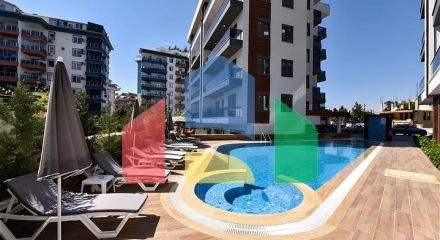 Квартира 1+1 в Тосмуре Квартира 1+1 в Тосмуре