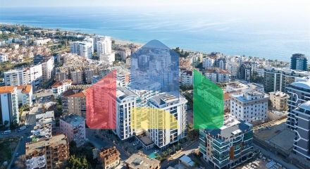 Сучасна квартира 1 + 1 в житловому комплексі з багатою інфраструктурою біля моря