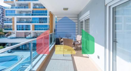 Сучасна квартира 1 + 1 в житловому комплексі з багатою інфраструктурою біля моря