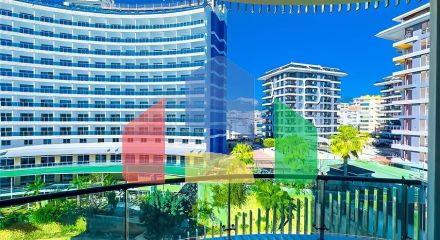 Квартира 1 + 1 в районі Тосмур