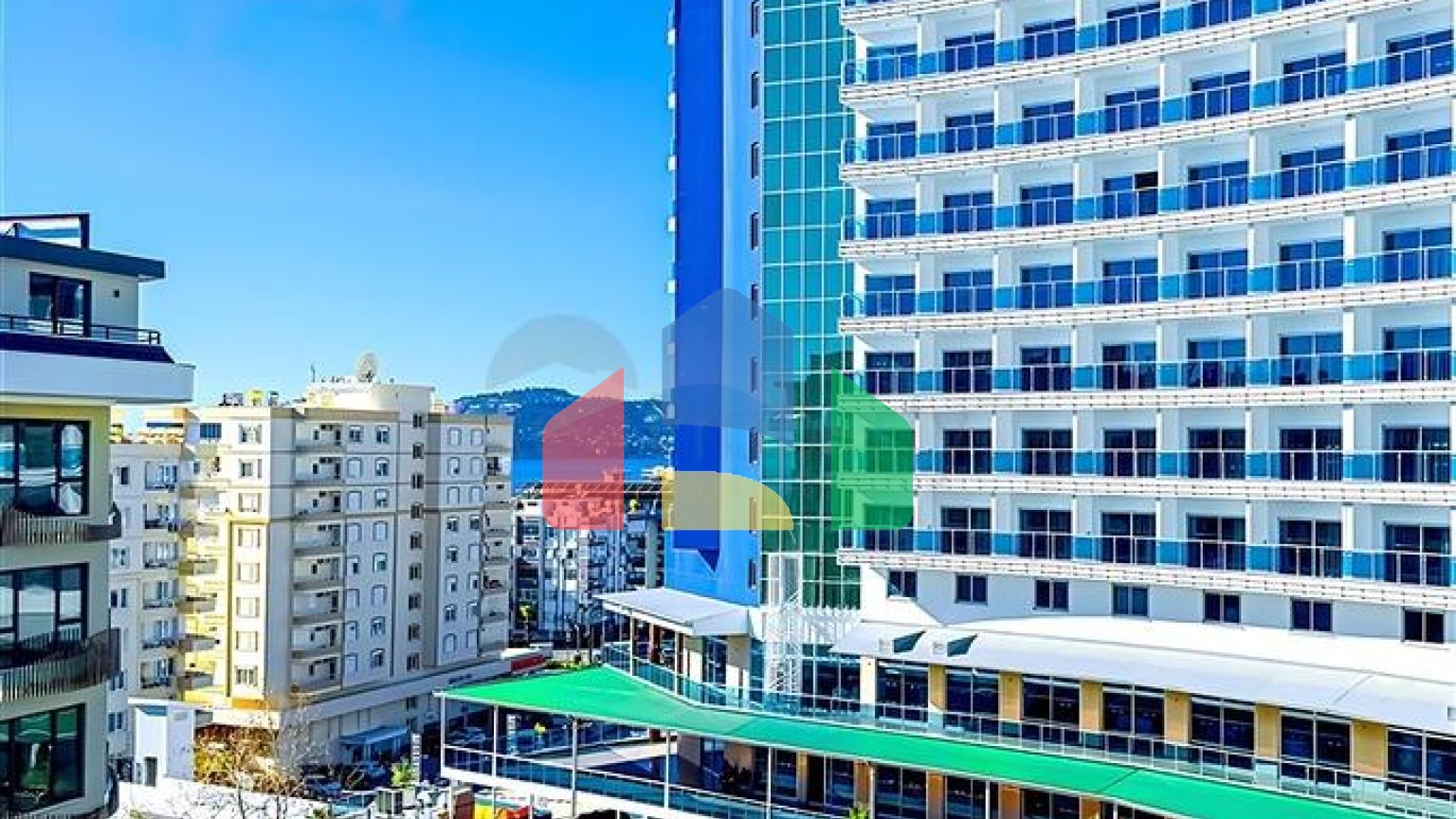 Квартира 1 + 1 в районі Тосмур