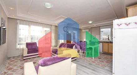 2+1 apartment for a large family in Tosmur district