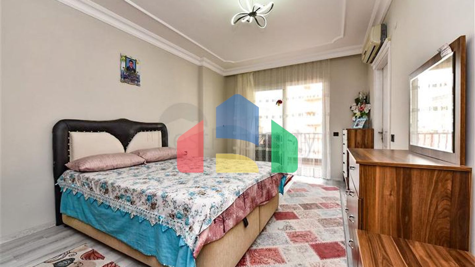 Квартира 2+1 для большой семьи в районе Тосмур