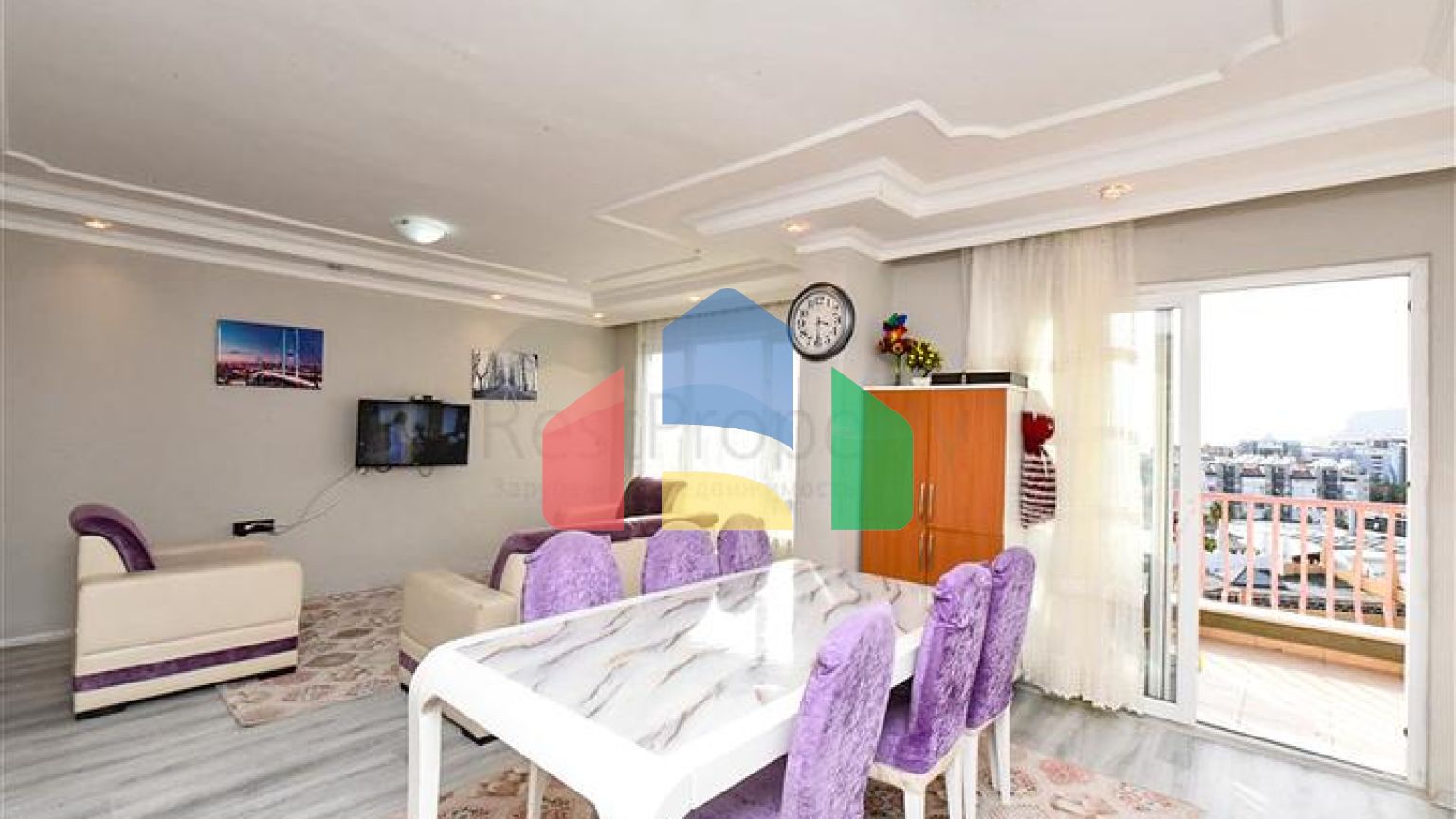 Квартира 2+1 для большой семьи в районе Тосмур