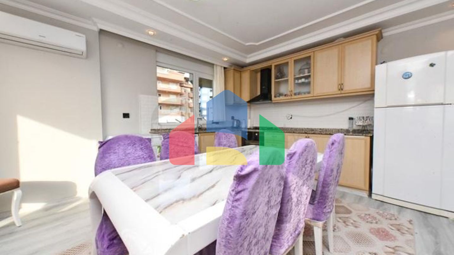 Квартира 2+1 для большой семьи в районе Тосмур