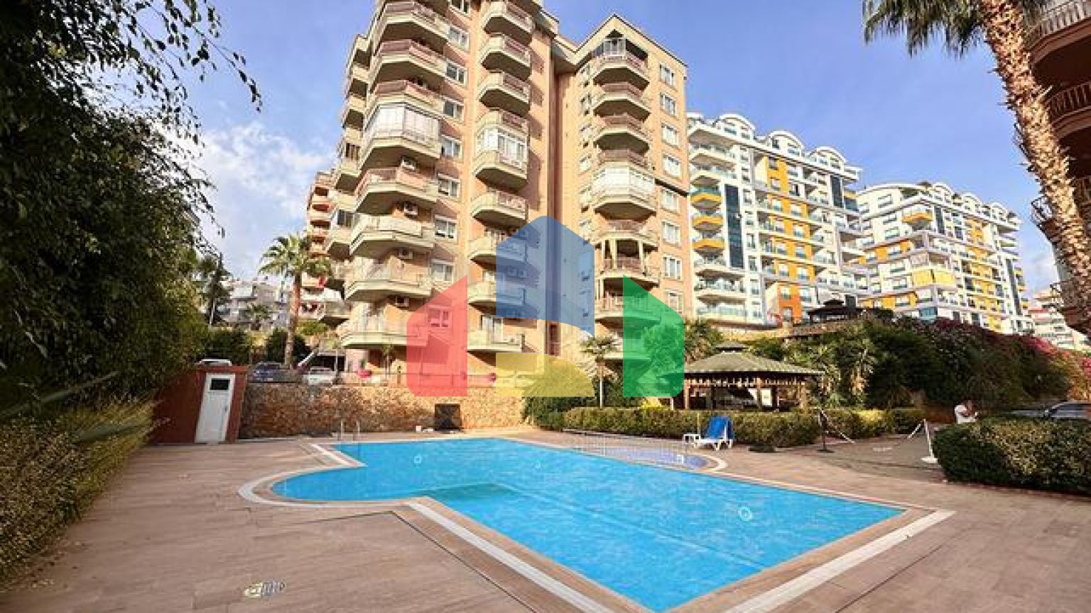 Квартира 2+1 для большой семьи в районе Тосмур