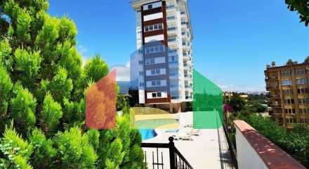 Пентхаус с панорамным видом на море в районе Тосмур Пентхаус с панорамным видом на море в районе Тосмур