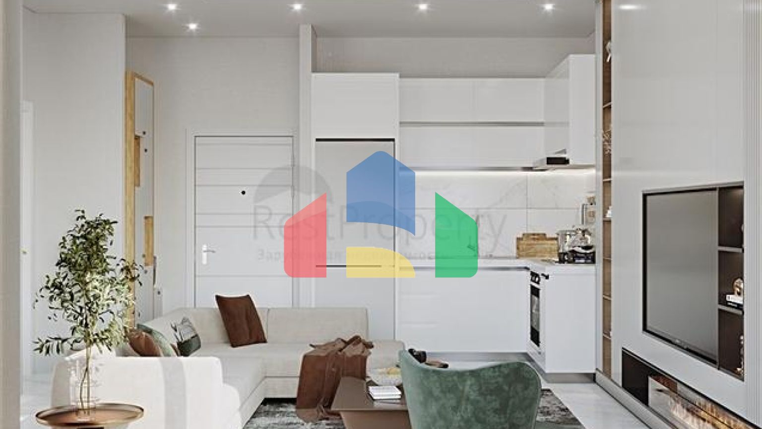 Новый строящийся комплекс в районе Тосмур