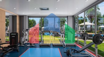 Новый строящийся комплекс в районе Тосмур