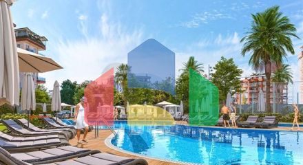 Новый строящийся комплекс в районе Тосмур