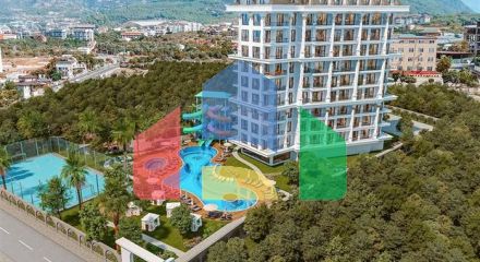 Новый строящийся комплекс в районе Тосмур