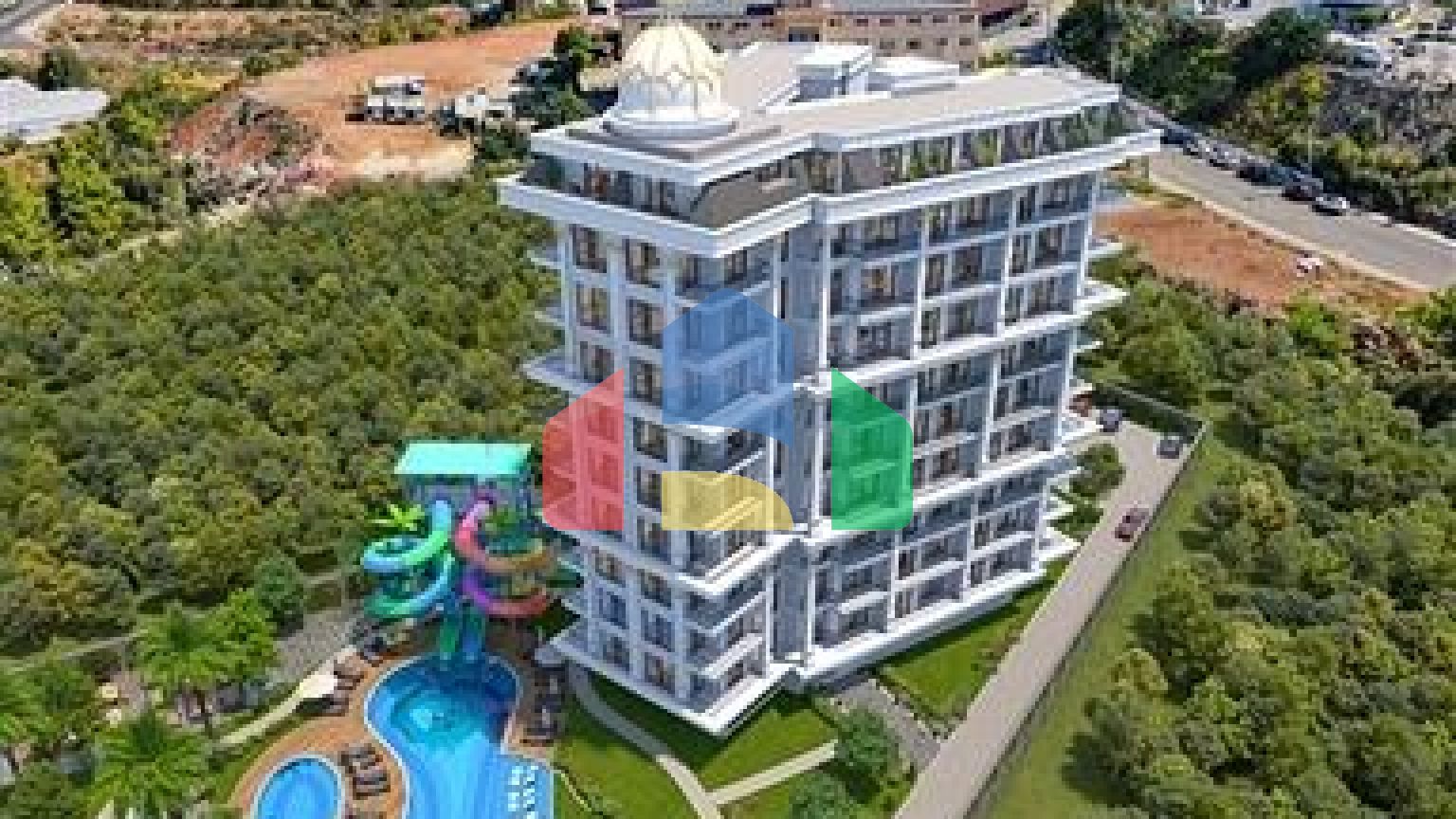 Новый строящийся комплекс в районе Тосмур