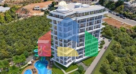 Новый строящийся комплекс в районе Тосмур