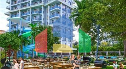 Новый строящийся комплекс в районе Тосмур