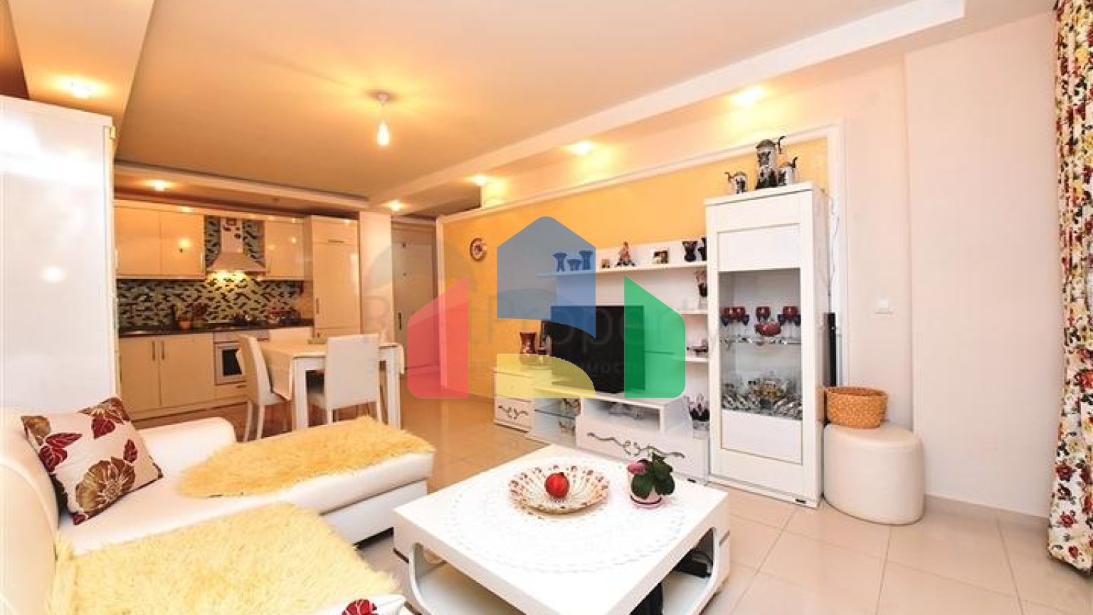 Двухкомнатная квартира в районе Тосмур