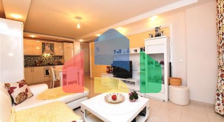 Двухкомнатная квартира в районе Тосмур Двухкомнатная квартира в районе Тосмур