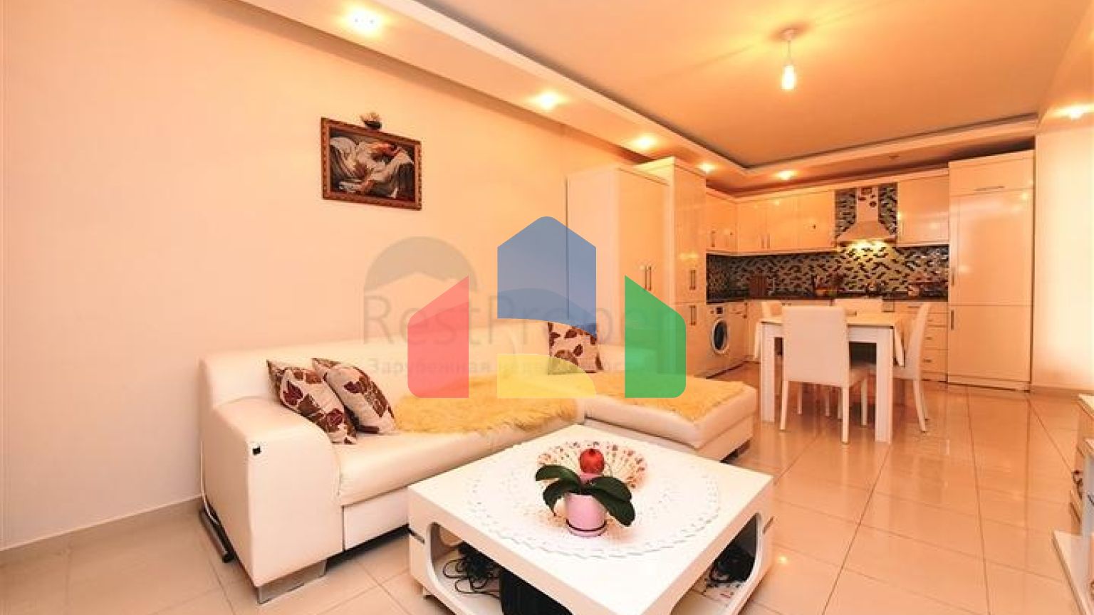 Двухкомнатная квартира в районе Тосмур