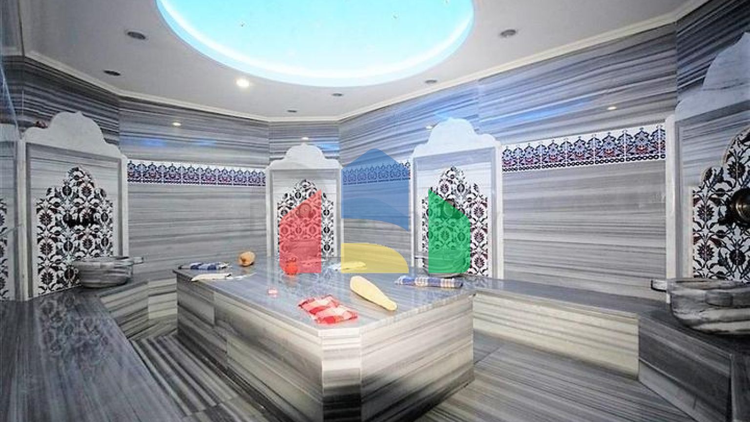 Двухкомнатная квартира в районе Тосмур