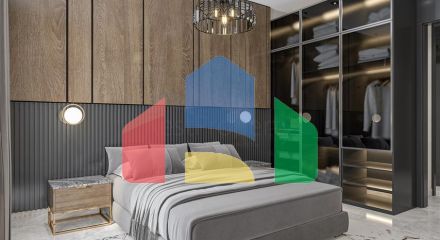 New luxury project with covered parking in Tosmur area