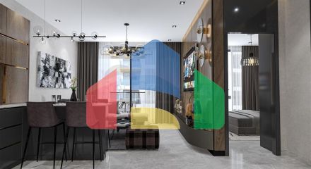 Новый проект класса люкс с крытым паркингом в районе Тосмур