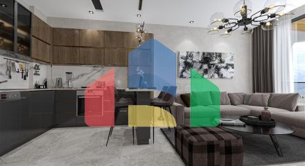 Новый проект класса люкс с крытым паркингом в районе Тосмур