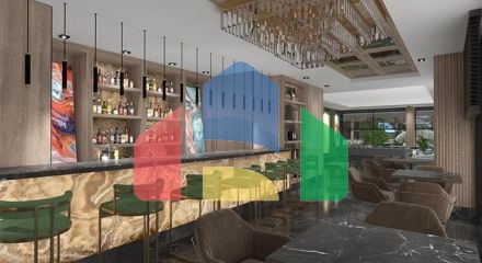 Новый проект класса люкс с крытым паркингом в районе Тосмур