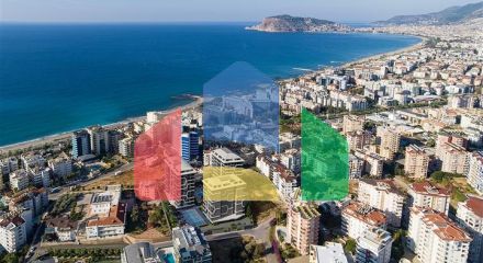 Новый проект класса люкс с крытым паркингом в районе Тосмур