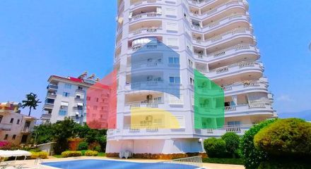 Светлая просторная квартира в Европейском районе Тосмур