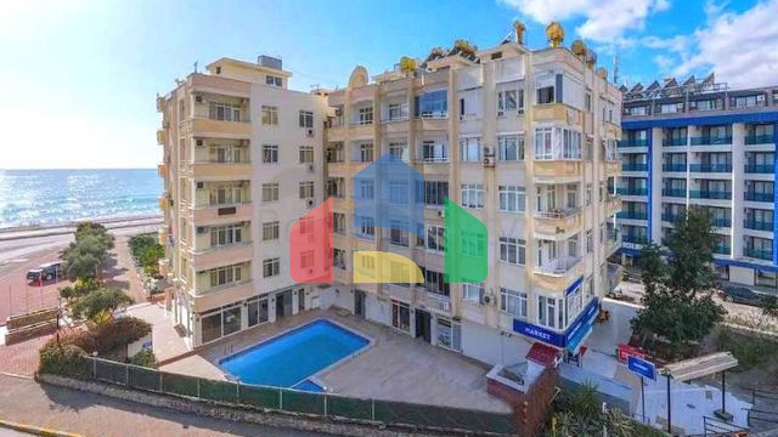 Квартира 1 + 1 в районі Тосмур