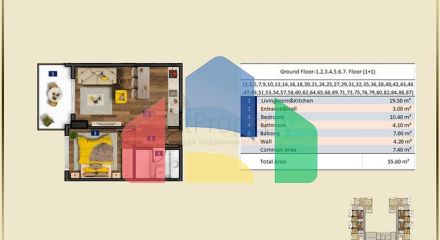 Новый премиального уровня проект в Тосмур Новый премиального уровня проект в Тосмур