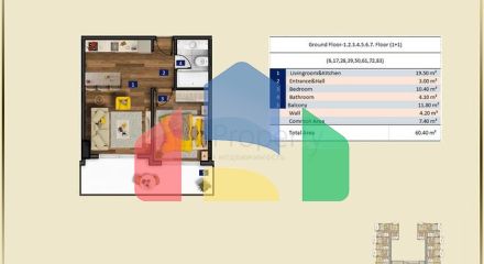 Новый премиального уровня проект в Тосмур Новый премиального уровня проект в Тосмур