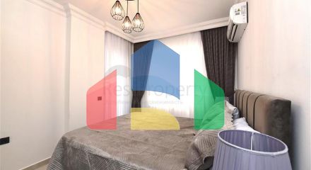 Затишні апартаменти 2 + 1 з видом на море в Тосмурі