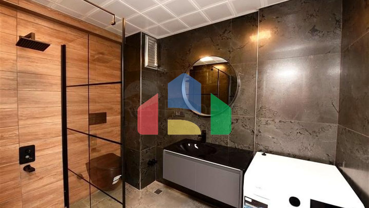 Уютные апартаменты 2+1 с видом на море в Тосмуре