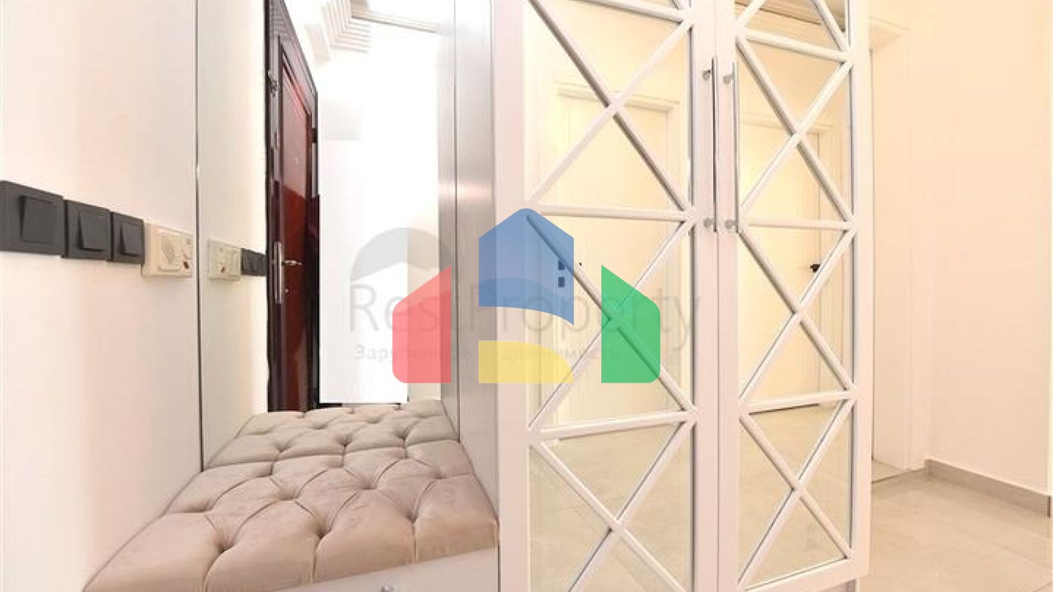 Уютные апартаменты 2+1 с видом на море в Тосмуре