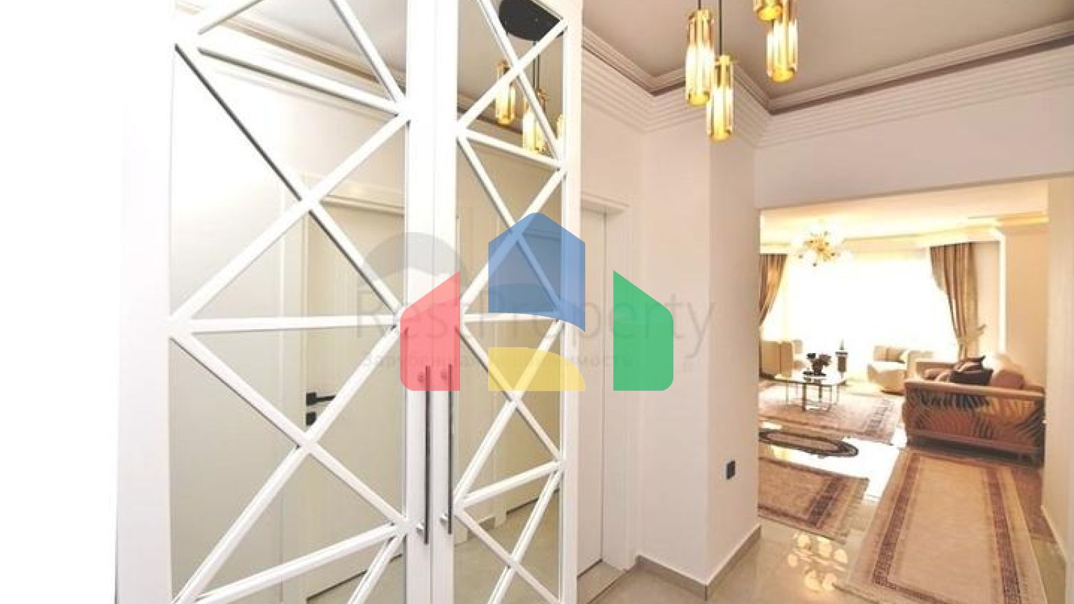 Уютные апартаменты 2+1 с видом на море в Тосмуре