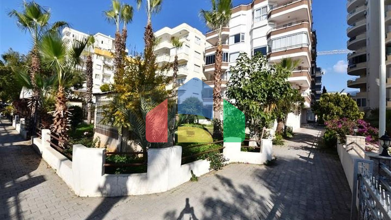 Уютные апартаменты 2+1 с видом на море в Тосмуре