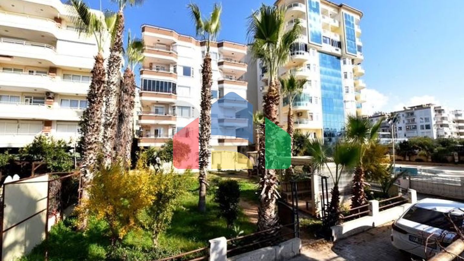 Уютные апартаменты 2+1 с видом на море в Тосмуре