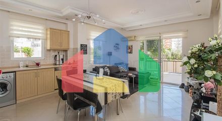 Квартира 2 + 1 в районі Тосмур