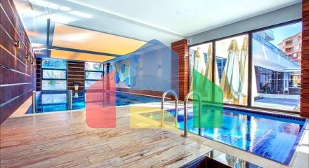 Світла мебльована квартира 2+1 в розвиненому житловому комплексі