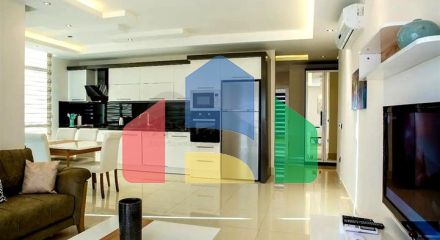 Світла мебльована квартира 2+1 в розвиненому житловому комплексі