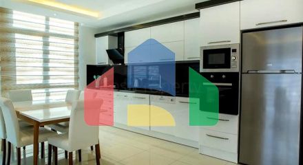 Світла мебльована квартира 2+1 в розвиненому житловому комплексі