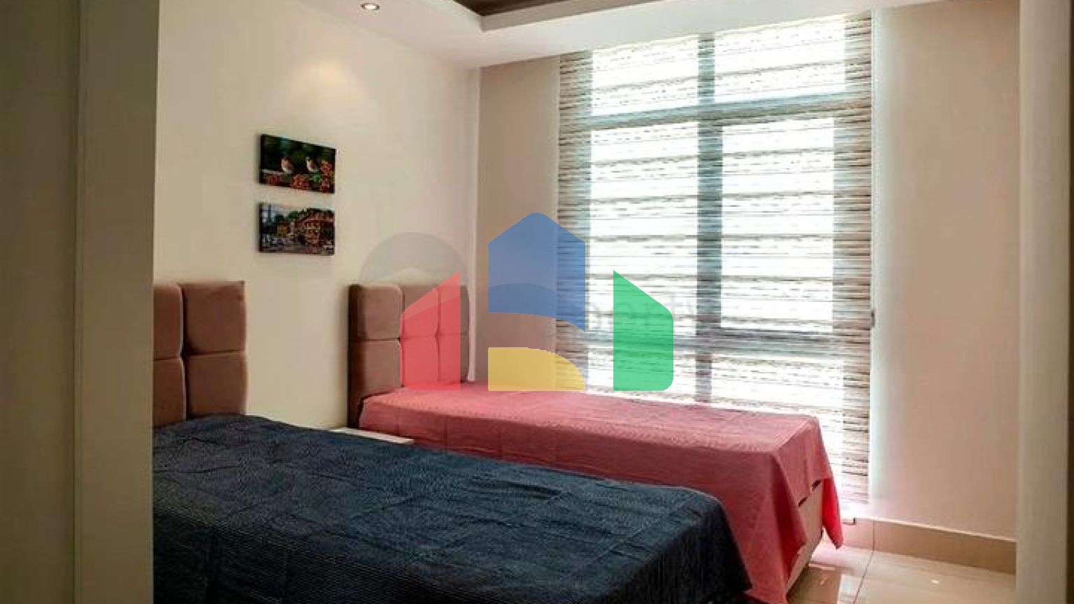 Світла мебльована квартира 2+1 в розвиненому житловому комплексі