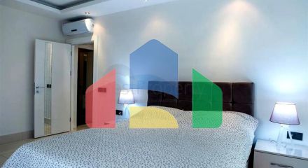 Світла мебльована квартира 2+1 в розвиненому житловому комплексі