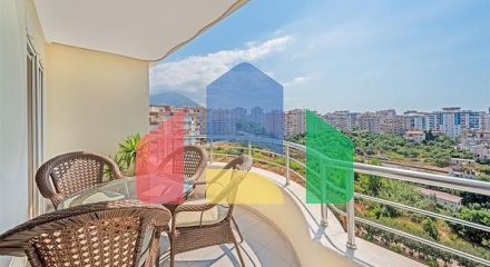 Просторий пентхаус 3 + 2 з терасою в облаштованому житловому комплексі району Тосмур