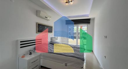 Просторная меблированная квартира с двумя балконами в Тосмуре