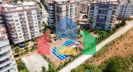 Просторный пентхаус 4+1 с террасой в районе Тосмур