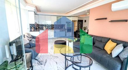 Квартира 3+1 с развитой инфраструктурой комплекса в районе Тосмур